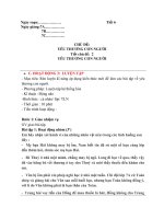 Tiết 6: Chủ đề yêu thương con người (Tiếp theo)