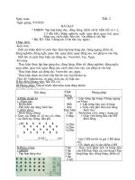 Giáo án Thể dục 6: tiết 2
