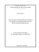 Luận văn thạc sĩ nâng cao chất lượng hệ thống bù cos phi vô cấp cho phụ tải ba pha không đối xứng bằng phương pháp 