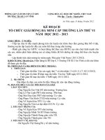 ke hoach to chu bong da