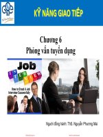Kỹ năng phỏng vấn tuyển dụng 