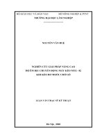 Luận văn thạc sĩ nghiên cứu giải pháp nâng cao độ êm dịu chuyển động máy kéo MTZ   82 khi kéo rơ moóc chở gỗ 