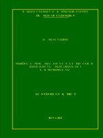 Luận văn thạc sĩ nghiên cứu ảnh hưởng của một số yếu tố thuộc chế độ hàn đến chất lượng mối hàn nồi hơi sử dụng 