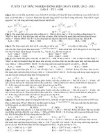 CUC TRI CUA DDXC PHAN 1