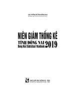 Niên giám thống kê tỉnh đồng nai 2019 dong nai statistical yearbook 2019 