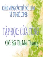 Cua Tung Tap doc lop 3 tuan 13