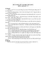 De cuong Su 9 K I 12 13