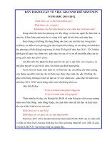 bai tham luan GDCSND tre mam non