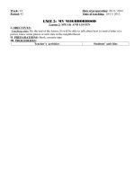 Tuan 14 English 8 Tiet 42 Speak Listen