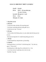 PTVD Di trong duong hep