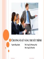 Kỹ năng thuyết trình 