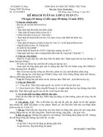 Ke hoach tuan 16 lop 12 Tuan 17