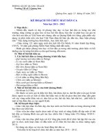 ke hoach to chuc hat dan ca