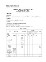 De thi KT HK I Mi Thuat 6 Ma tran Dap an