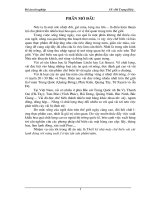 Đề tài thiết kế nhà máy chế biến vải cùi lạnh đông với năng suất 3 triệu tấn sản phẩmnăm