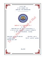 Khóa luận tốt nghiệp Quản trị kinh doanh: Hoàn thiện hệ thống quản lí 5S tại công ty cp may Vinatex Hương Trà