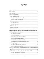 Đánh giá hoạt động marketing về lĩnh vực du lịch nội địa của trung tâm điều hành du lịch cần thơ 