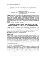 Tác động của công nghệ kỹ thuật số đối với đội ngũ trí thức Việt Nam trong cuộc cách mạng công nghiệp 4.0