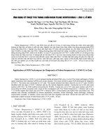 Ứng dụng kỹ thuật PCR trong chẩn đoán Feline Herpesvirus-1 (FHV-1) ở mèo