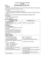 De Men benh vuc ke yeu