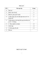 Rèn luyện nề nếp thói quen ban đầu cho trẻ 24 – 36 tháng tuổi 