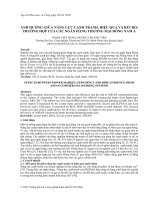 Ảnh hưởng giữa năng lực cạnh tranh, hiệu quả và rủi ro: trường hợp của các ngân hàng thương mại Đông Nam Á