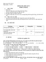 KIEM TRA HOC KY I MON TIN LOP 7