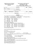 De thi thu HK 1 Tin 8 nam 20122013