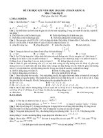 De HK lop 11 chat luong cuc hay