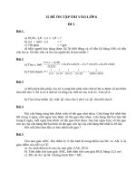 15 đề ôn tập TOÁN vào 6 