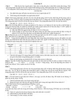 cac bai tap ca si o sinh hoc 11