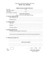 Phieu nhan xet 1 tiet day