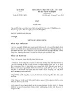 Luat khieu nai nam 2011