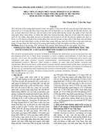 Thực tiễn và nhận thức mang tính quy luật trong xây dựng và hoàn thiện thể chế kinh tế thị trường định hướng xã hội chủ nghĩa ở Việt Nam