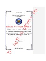 Khóa luận tốt nghiệp Quản trị kinh doanh: Nghiên cứu các yếu tố ảnh hưởng đến quyết định sử dụng dịch vụ Internet Banking của khách hàng tại Ngân hàng Nông nghiệp và Phát triển