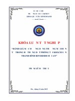 (Luận văn thạc sĩ) đánh giá mức độ ứng dụng thương mại điện tử trong hệ thống đặt phòng tại khách sạn thanh bình riverside 