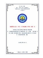(Luận văn thạc sĩ) nâng cao lòng trung thành của khách hàng cá nhân đối với thương hiệu bảo hiểm dai – ichi life – chi nhánh huế 