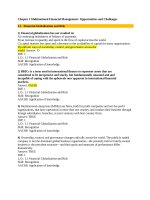 TestBank Tài chính cty đa Quốc gia