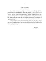 (Luận văn thạc sĩ) quản lý chi ngân sách nhà nước trên địa bàn quận hà đông, thành phố hà nội 