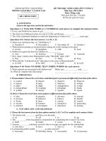 De thi HSG mon Anh 9 dap an 201213