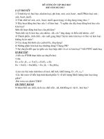 De cuong on tap hoa hoc 9 HKI