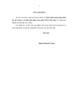 (Luận văn thạc sĩ) hoàn thiện tuyển dụng nhân lực tại công ty cổ phần giải pháp công nghệ SAVIS việt nam 