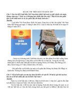 Bai duu thi Bien dao To quoc em