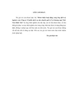 (Luận văn thạc sĩ) hoàn thiện hoạt động cung ứng dịch vụ logistics của công ty cổ phần dịch vụ vận chuyển quốc tế và thương mại vinh vân minh vân 