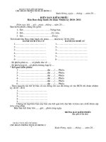 Bien ban dai hoi chi doan