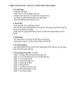 mot so so sach cua Tong phu trach Doi