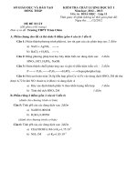 SO 19DE KIEM TRA HOA 11 HOC KI 1