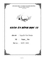 Mẫu bìa giáo án đẹp