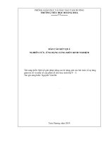 (Sáng kiến kinh nghiệm) một số giải pháp nâng cao kĩ năng giải các bài toán về sự tăng giảm tử số và mẫu số của phân số cho học sinh lớp 4 – 5  