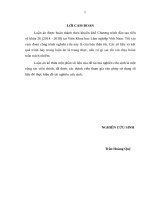 Nghiên cứu khả năng tích lũy sinh khối ở hệ sinh thái rừng thứ sinh lá rộng thường xanh tại kon hà nừng, gia lai 